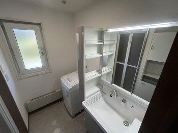 盛岡市　S様邸　水廻り工事　＃キッチン　＃浴室　＃洗面